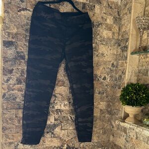 Insight Gray and Black Camouflage Leggings